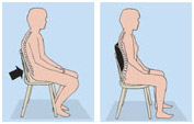 Lumbar Pad Chair Posture